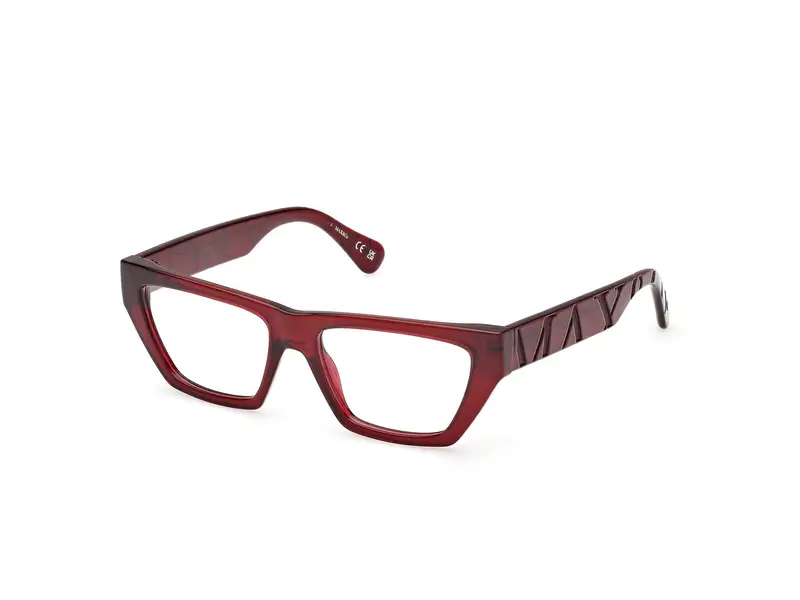 MAX&Co Donna MO5185 066 Montature da vista Iniettato Rosso  Squadrata Normale