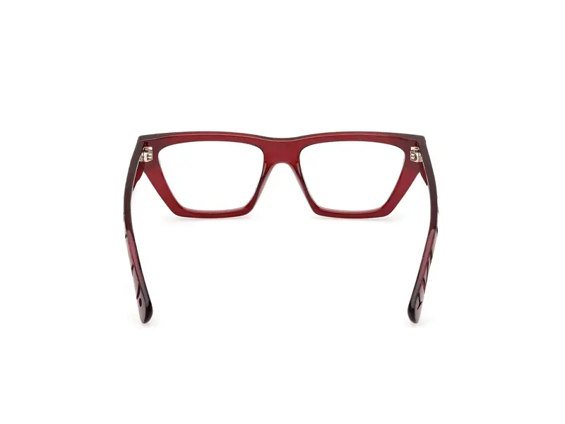 MAX&Co Donna MO5185 066 Montature da vista Iniettato Rosso Squadrata Normale miniatura 3