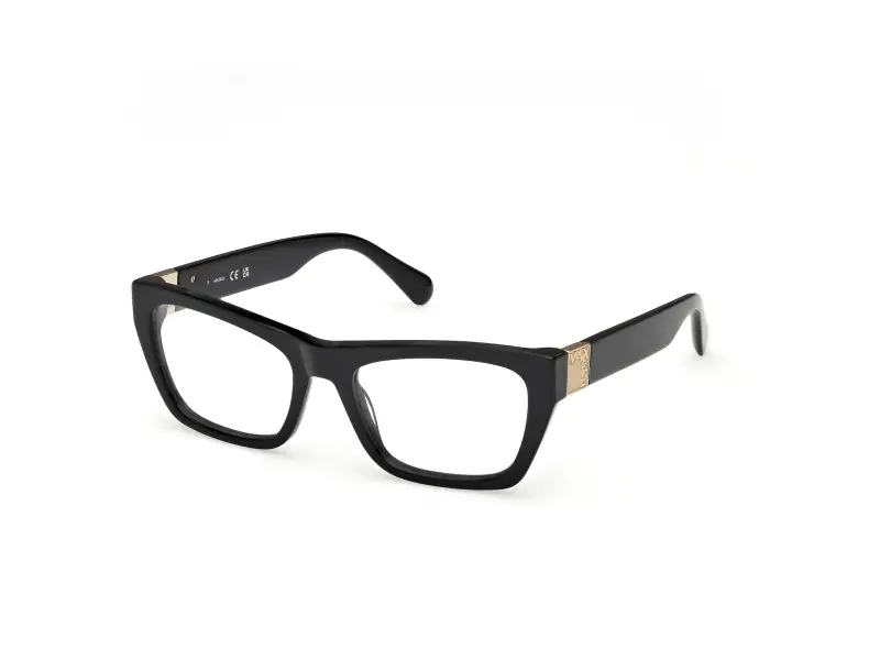 Donna MO5186 001 Montature da vista Acetato Nero Squadrata Normale