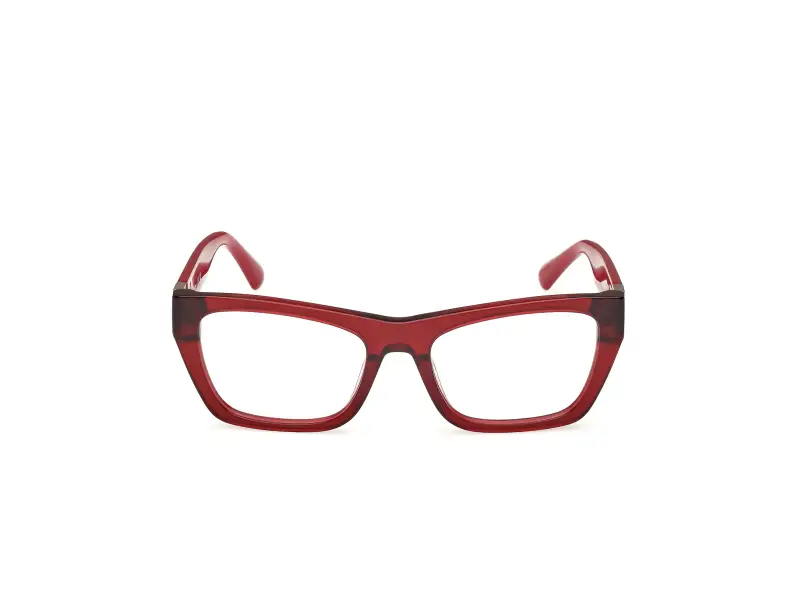 Donna MO5186 066 Montature da vista Acetato Rosso Squadrata Normale miniatura 2