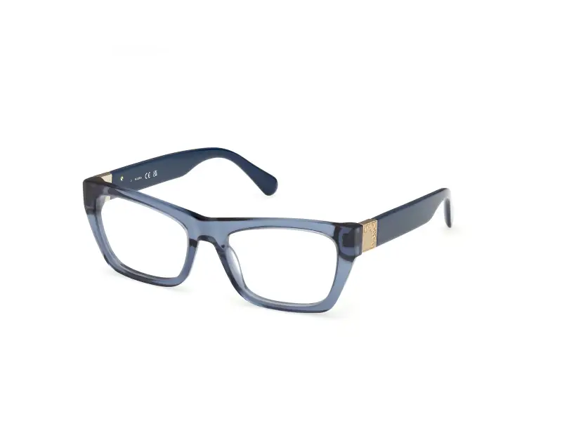 Donna MO5186 090 Montature da vista Acetato Blu Squadrata Normale