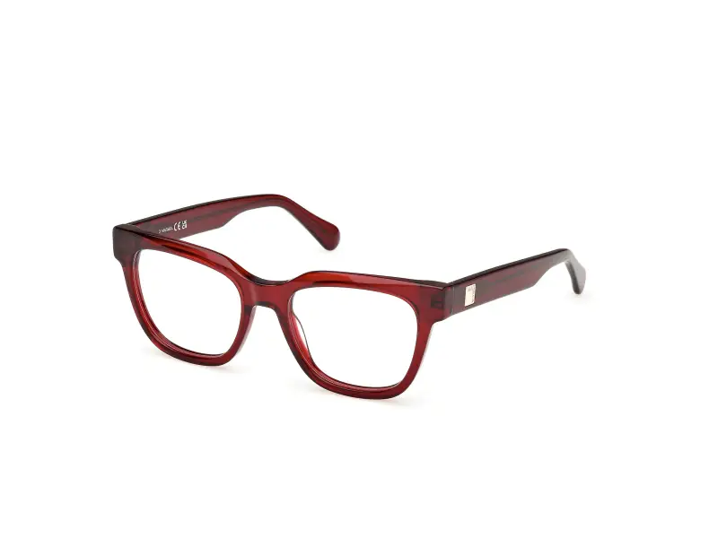 Donna MO5187 066 Montature da vista Acetato Rosso Squadrata Normale