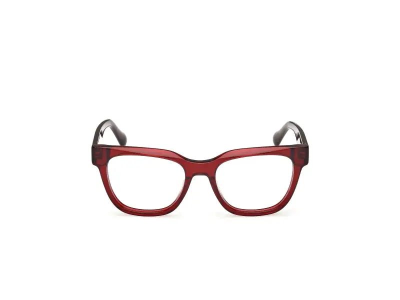 Donna MO5187 066 Montature da vista Acetato Rosso Squadrata Normale miniatura 2