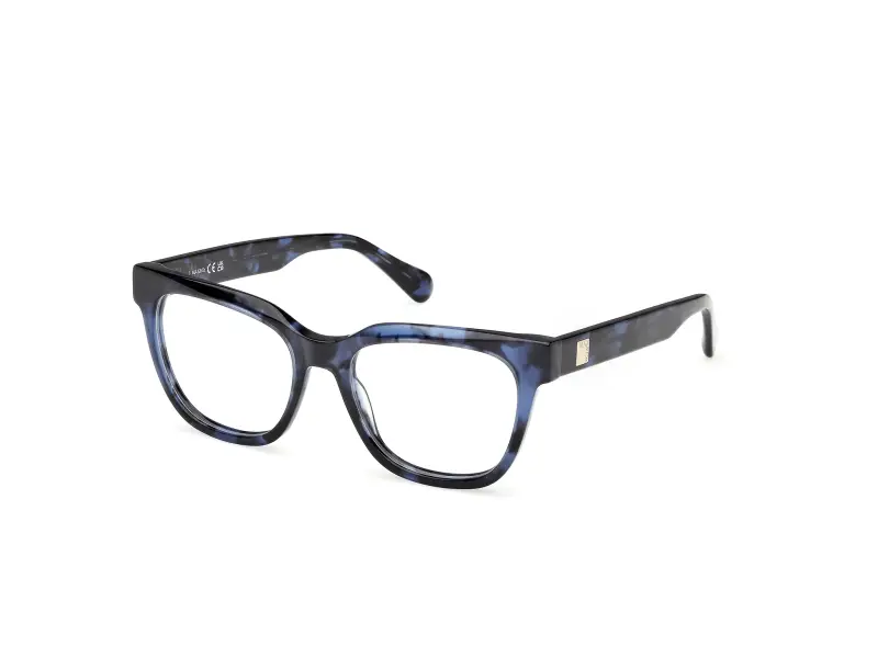 Donna MO5187 55A Montature da vista Acetato Havana Squadrata Normale