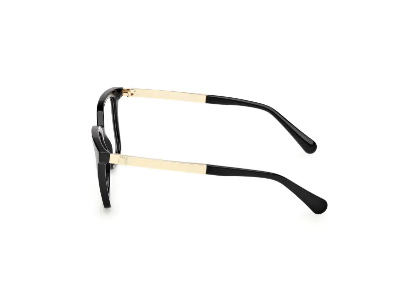 Donna MO5189 001 Montature da vista Iniettato Nero Squadrata Normale miniatura 3