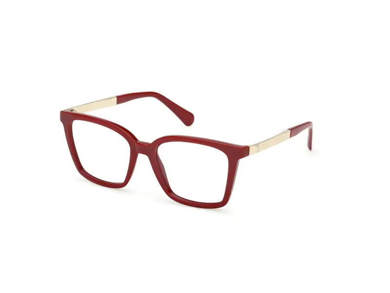 Donna MO5189 066 Montature da vista Iniettato Rosso Squadrata Normale