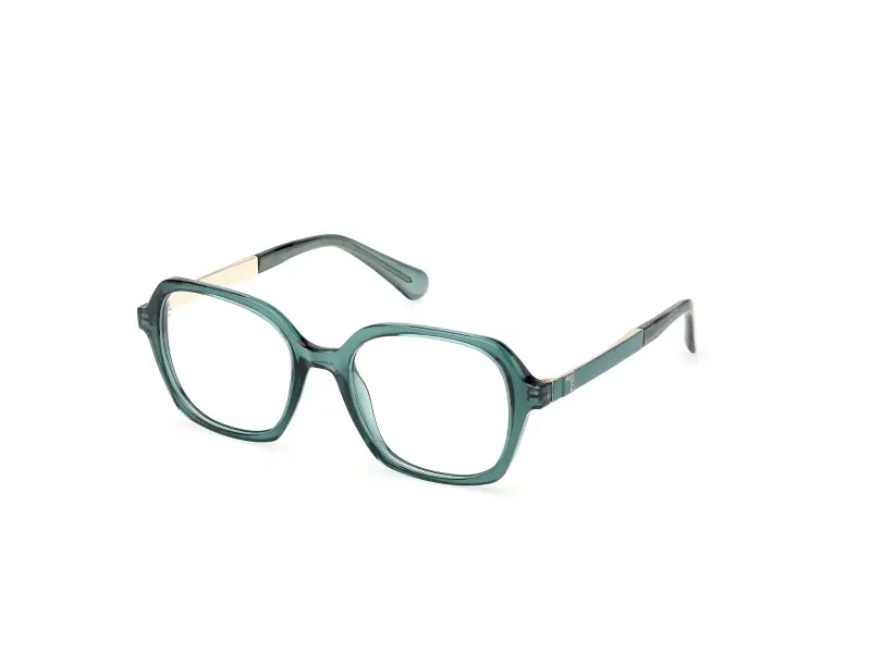 Donna MO5190 096 Montature da vista Iniettato Verde Geometrica Normale