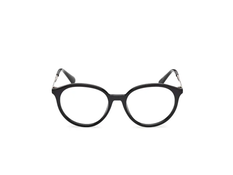 Donna MO5198 001 Montature da vista Iniettato Nero Rotonda Normale miniatura 2