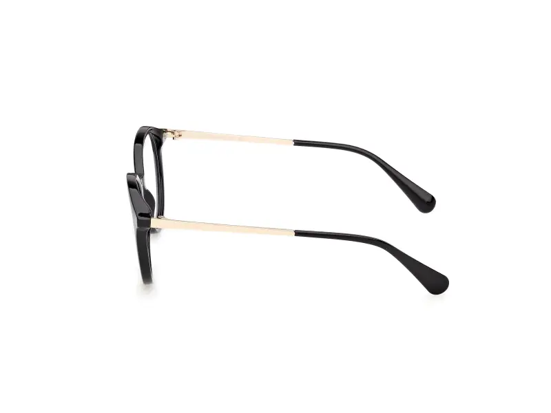 Donna MO5198 001 Montature da vista Iniettato Nero Rotonda Normale miniatura 3