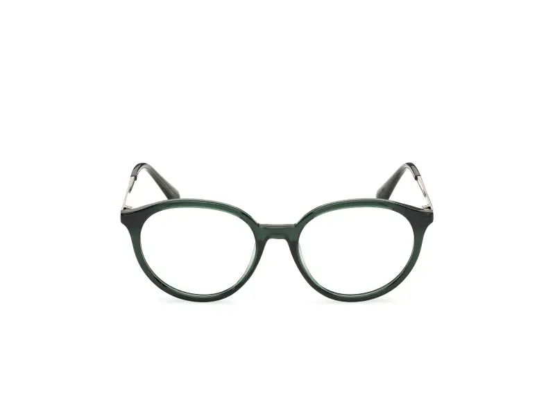 Donna MO5198 096 Montature da vista Iniettato Verde Rotonda Normale miniatura 2