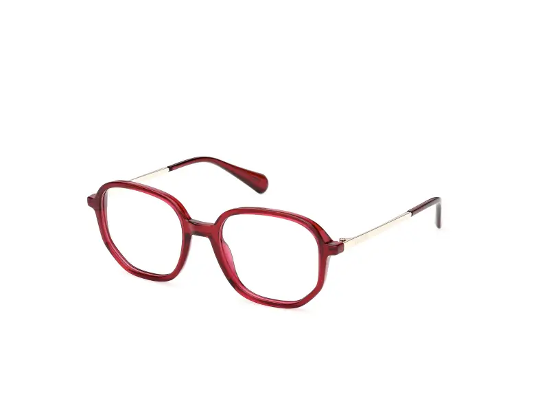 Donna MO5199 069 Montature da vista Iniettato Bordeaux Geometrica Normale