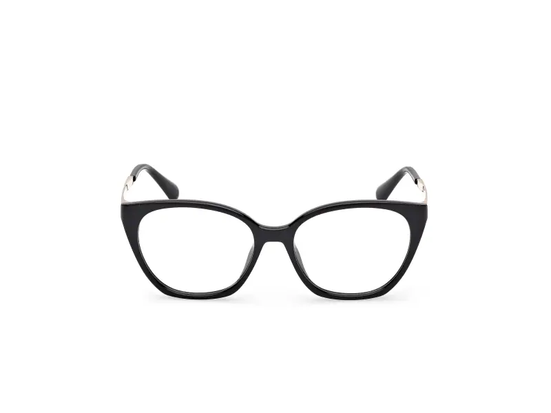 Donna MO5200 001 Montature da vista Iniettato Nero Rotonda Normale miniatura 2