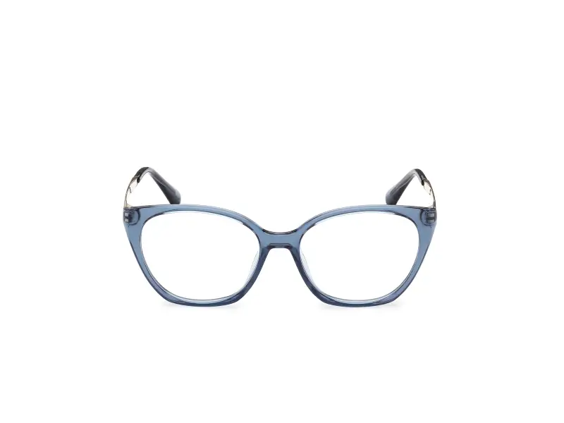 Donna MO5200 090 Montature da vista Iniettato Blu Rotonda Normale miniatura 2