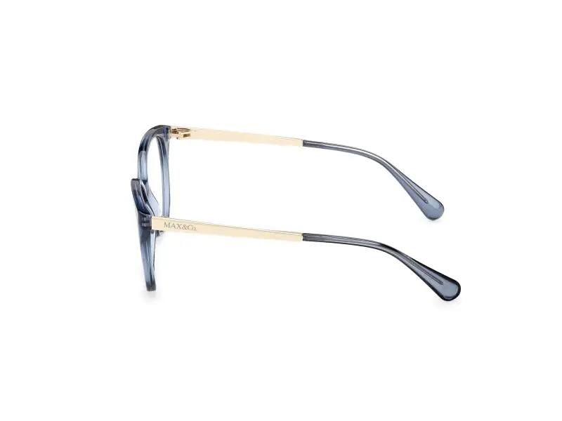 Donna MO5200 090 Montature da vista Iniettato Blu Rotonda Normale miniatura 3