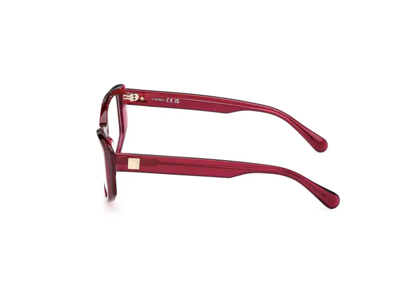 Donna MO5202 069 Montature da vista Acetato Bordeaux Geometrica Normale miniatura 3
