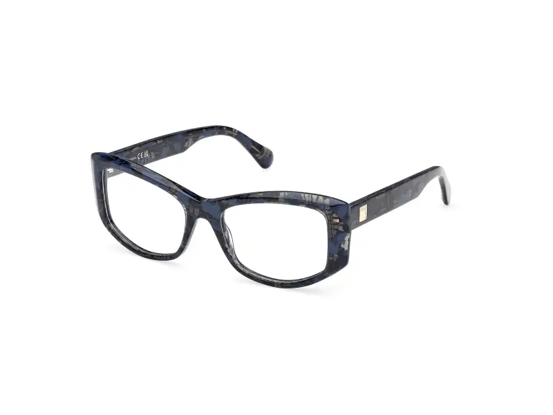 Donna MO5202 092 Montature da vista Acetato Blu Geometrica Normale