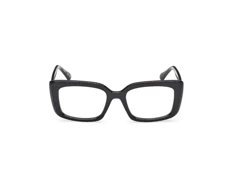 Donna MO5206 001 Montature da vista Iniettato Nero Squadrata Normale miniatura 2