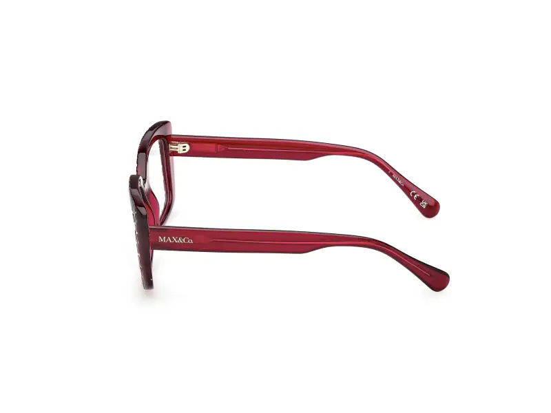 Donna MO5206 069 Montature da vista Iniettato Bordeaux Squadrata Normale miniatura 3