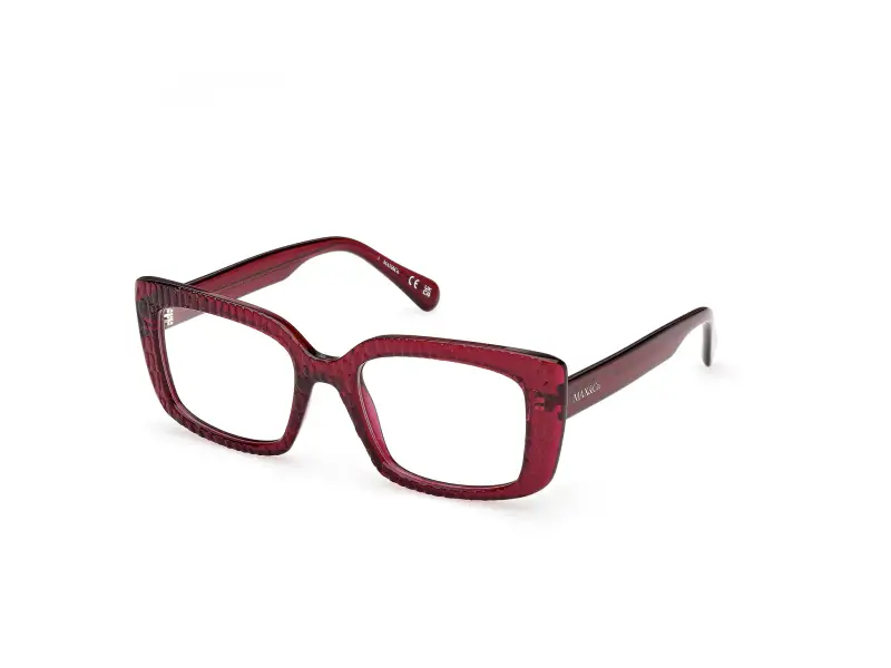 Donna MO5206 069 Montature da vista Iniettato Bordeaux Squadrata Normale