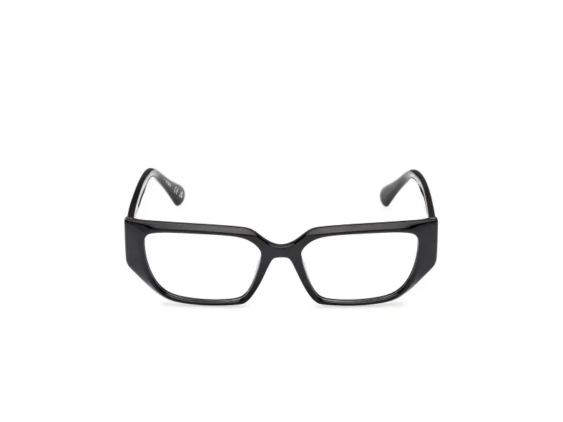 Donna MO5207 001 Montature da vista Iniettato Nero Geometrica Normale miniatura 2
