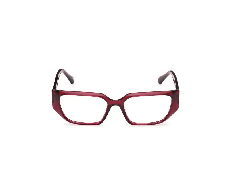 Donna MO5207 069 Montature da vista Iniettato Bordeaux Geometrica Normale miniatura 2