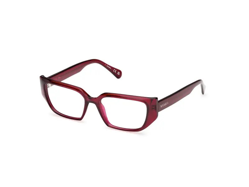 Donna MO5207 069 Montature da vista Iniettato Bordeaux Geometrica Normale