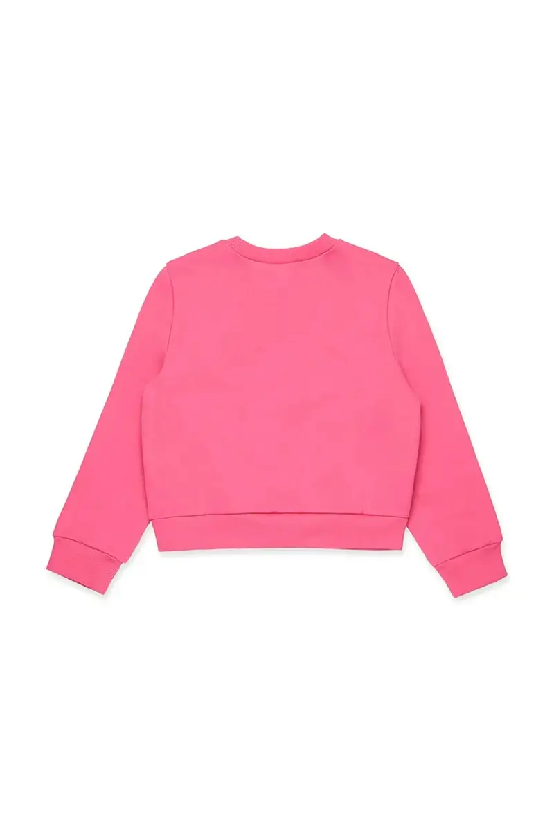 felpa in cotone bambino/a MAXS3F SWEAT-SHIRT colore rosa MX0037 miniatura 3
