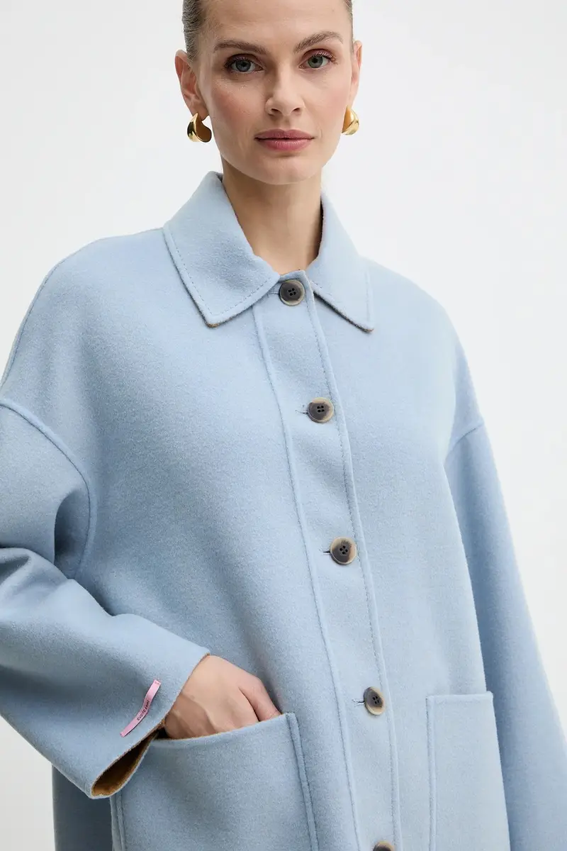 giacca in lana colore blu 2526086043200 miniatura 4