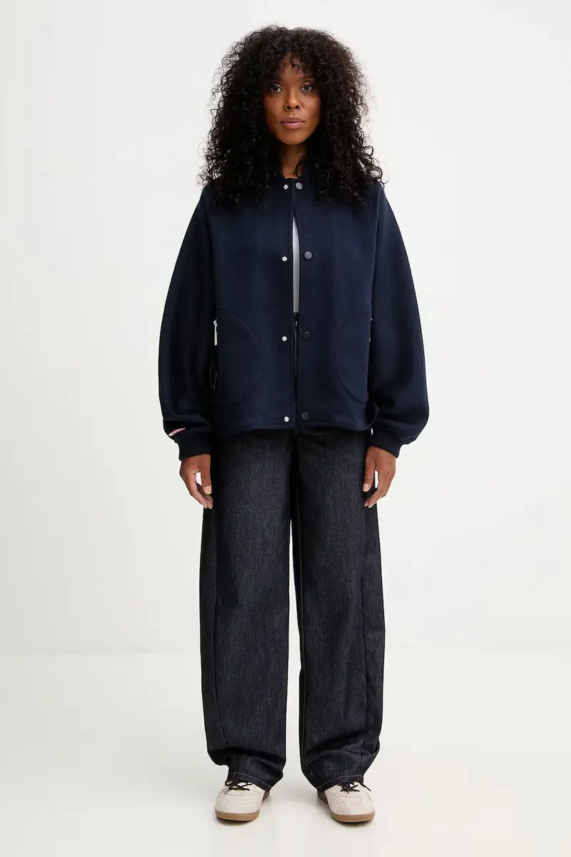 giacca in lana colore blu navy 2526086013200 miniatura 2