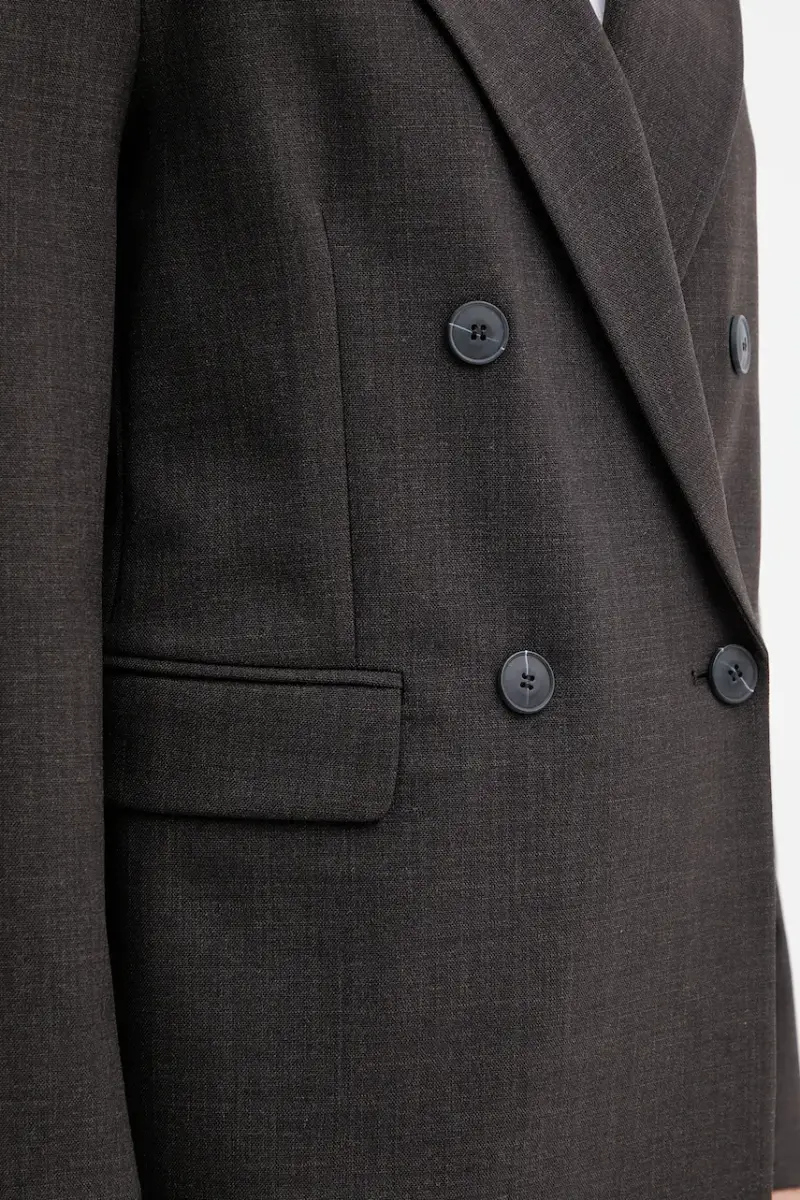 giacca in misto lana colore nero 2526046012200 miniatura 5