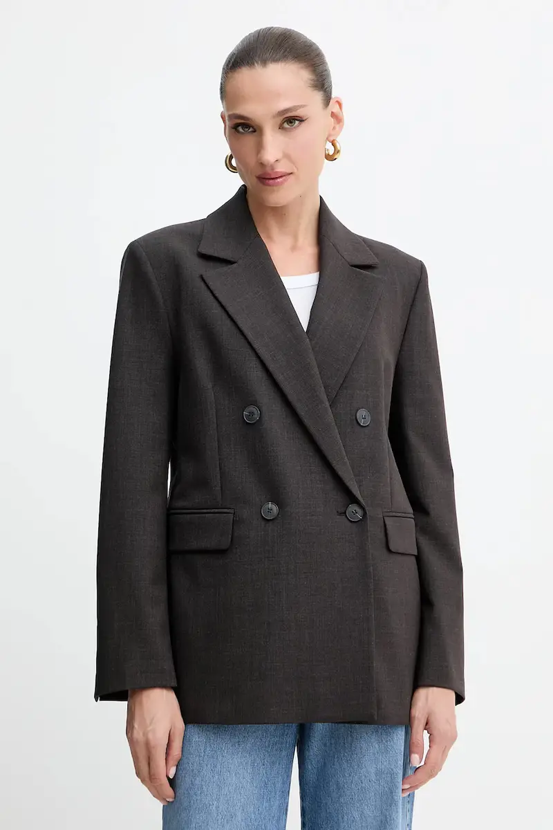 . giacca in misto lana colore nero 2526046012200