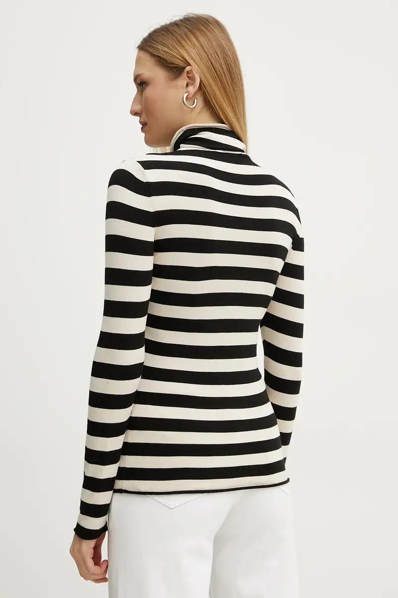 maglione donna colore beige 2518361054200 miniatura 3