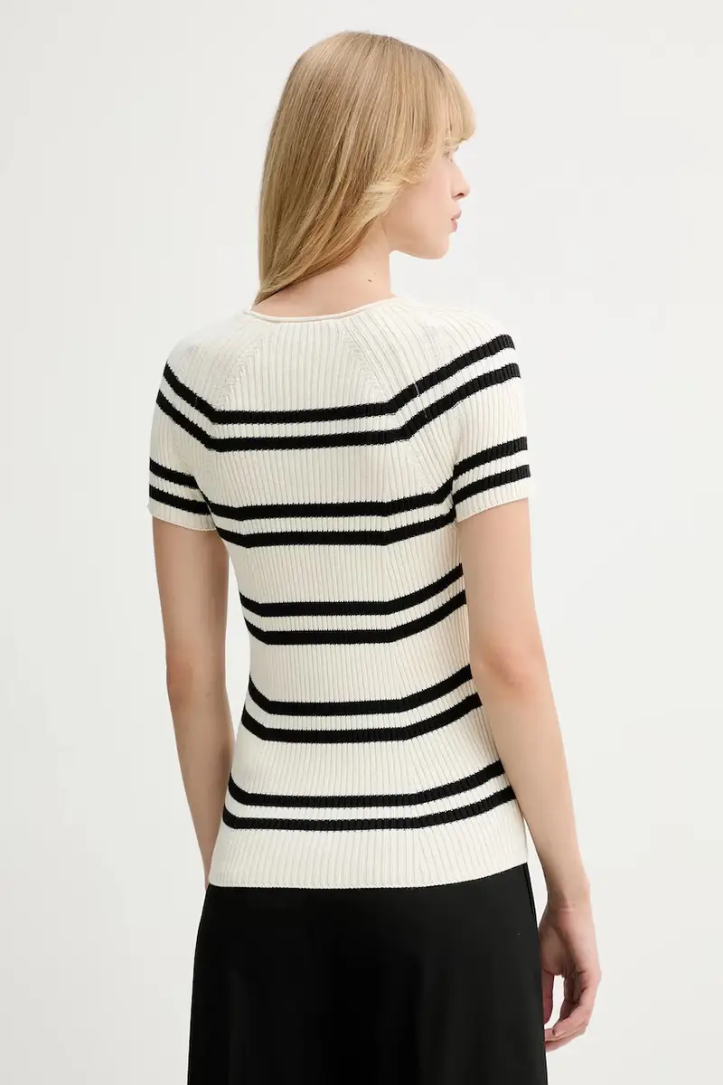 maglione donna colore beige 2526366051200 miniatura 3