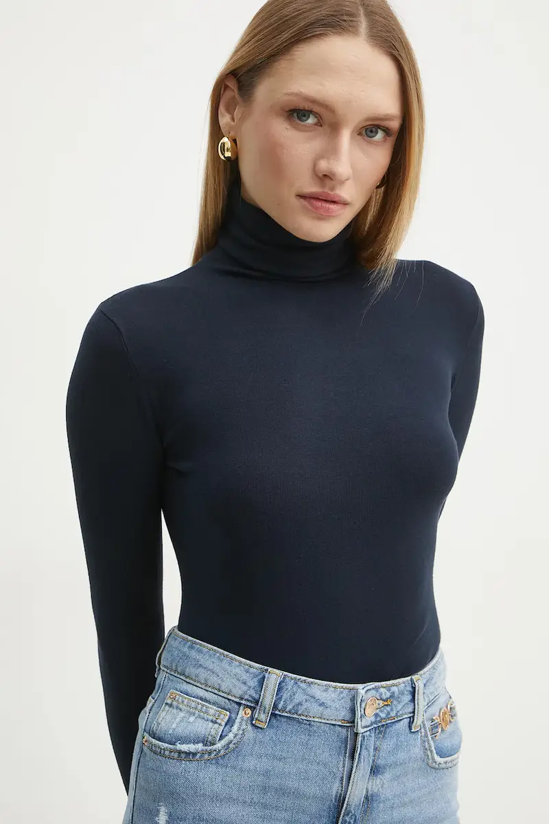 maglione donna colore blu navy 2518361054200 miniatura 4