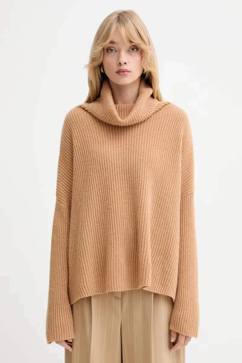 . maglione in cachemirie donna colore marrone 2528366044200