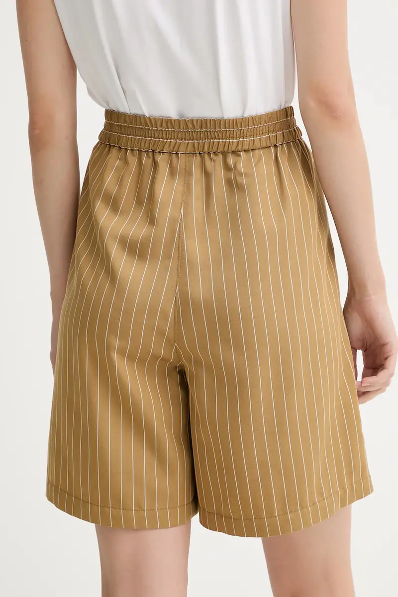 pantaloncini donna colore marrone 2526146051200 miniatura 3