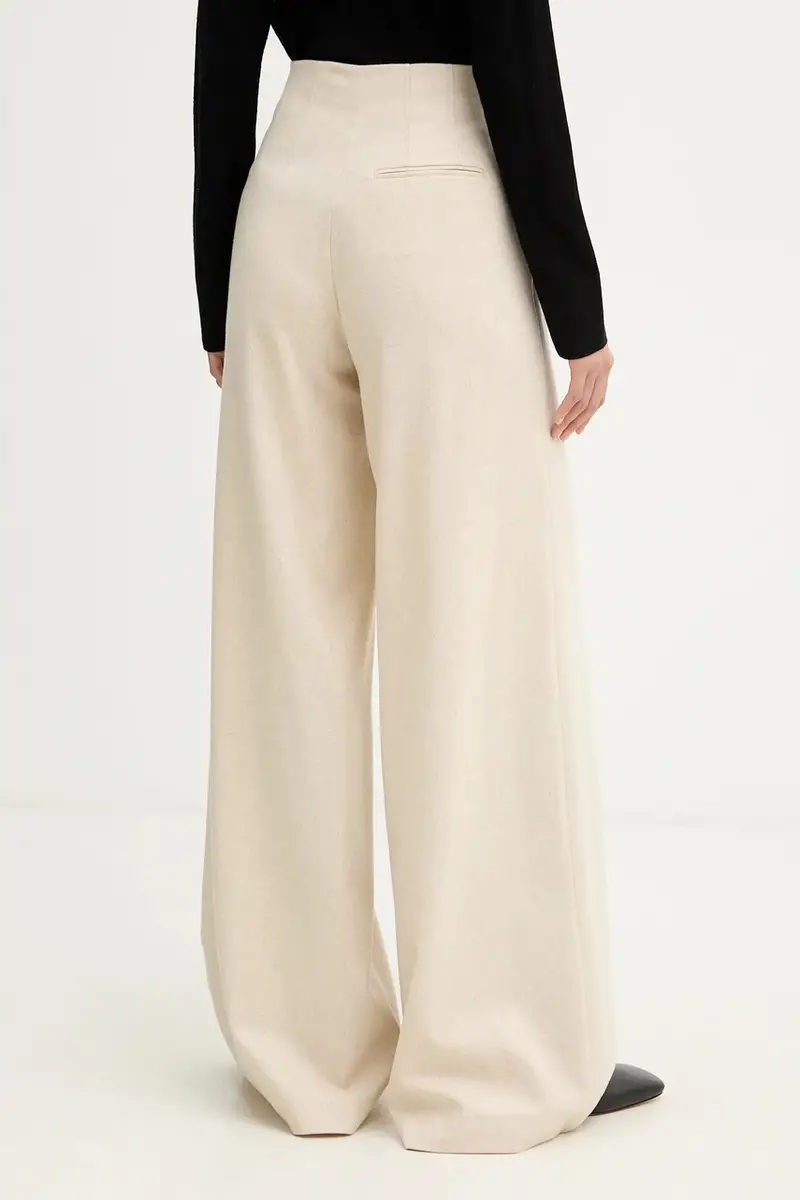 pantaloni Beige miniatura 3