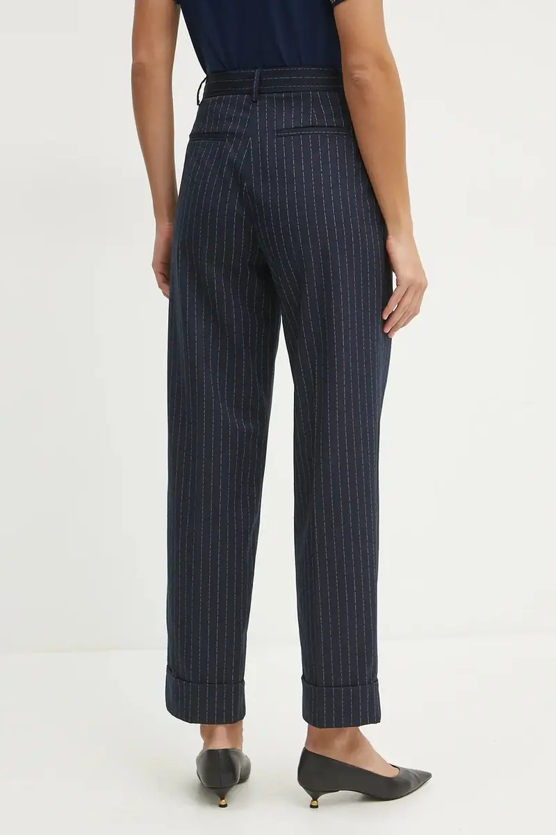 pantaloni donna colore blu navy 2516131062200 miniatura 3