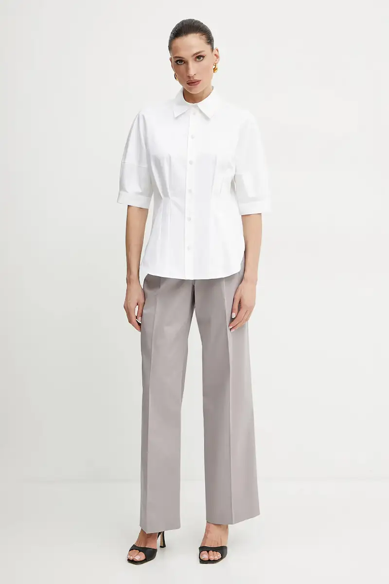 pantaloni donna colore grigio 2516131114200 miniatura 2