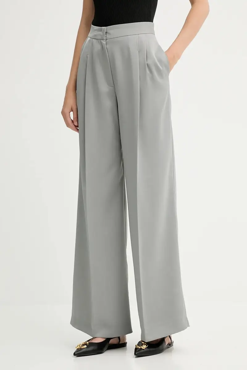 pantaloni donna colore grigio 2526136091200 miniatura 4