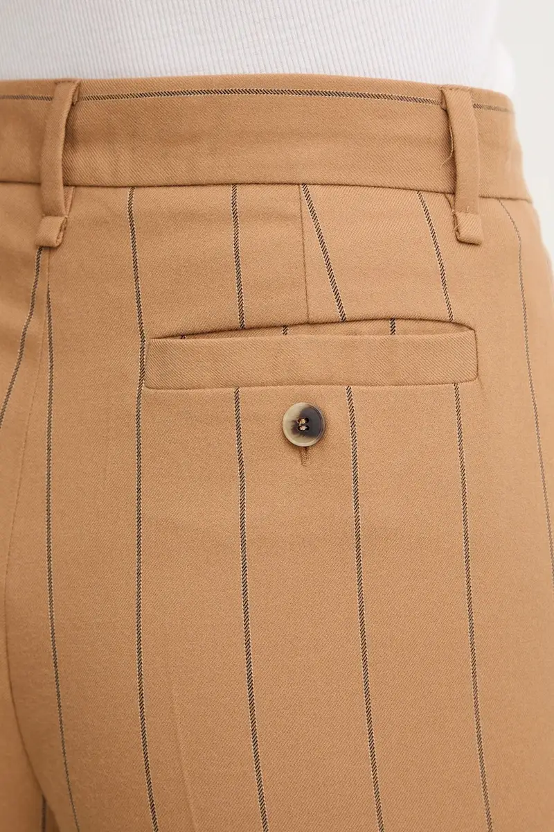 pantaloni donna colore marrone 2526136053200 miniatura 5