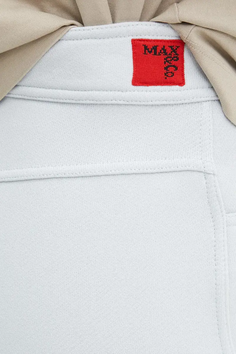 pantaloni in cotone donna colore blu 2516781022200 miniatura 4