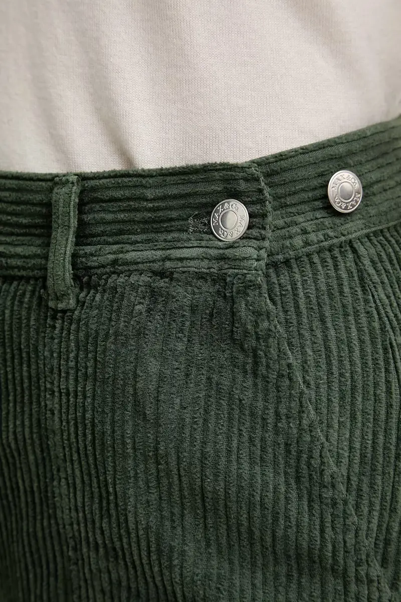 pantaloni in cotone Verde miniatura 4