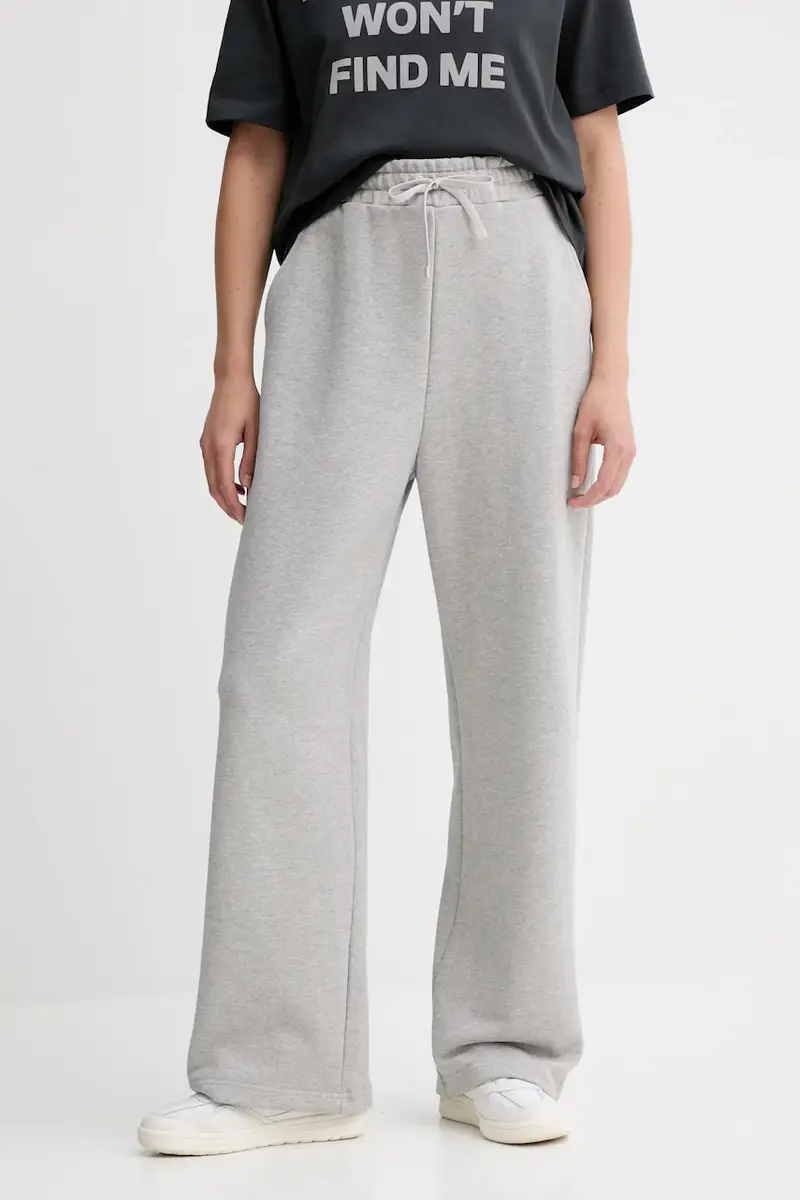 . pantaloni tuta di cotone donna colore grigio 2528786012200