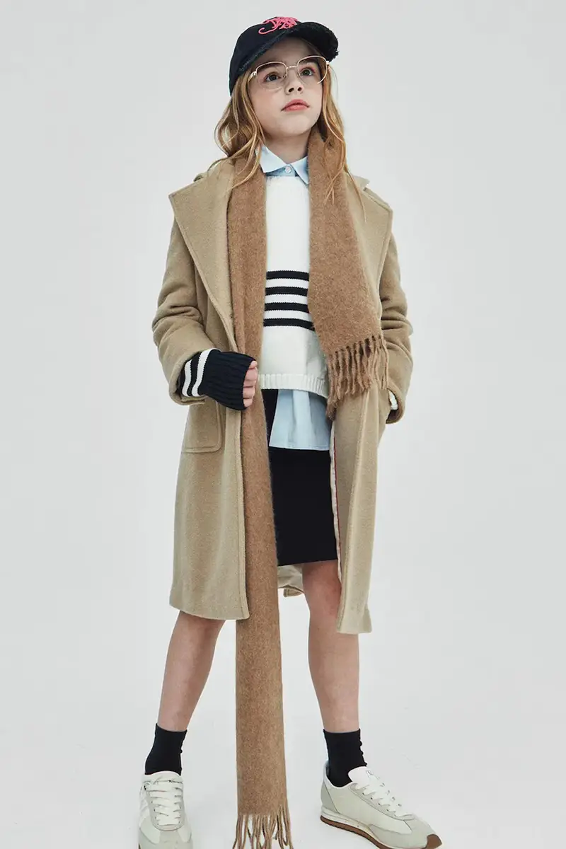 . sciarpa MAXR3F SCARF colore beige MX0246 miniatura 5