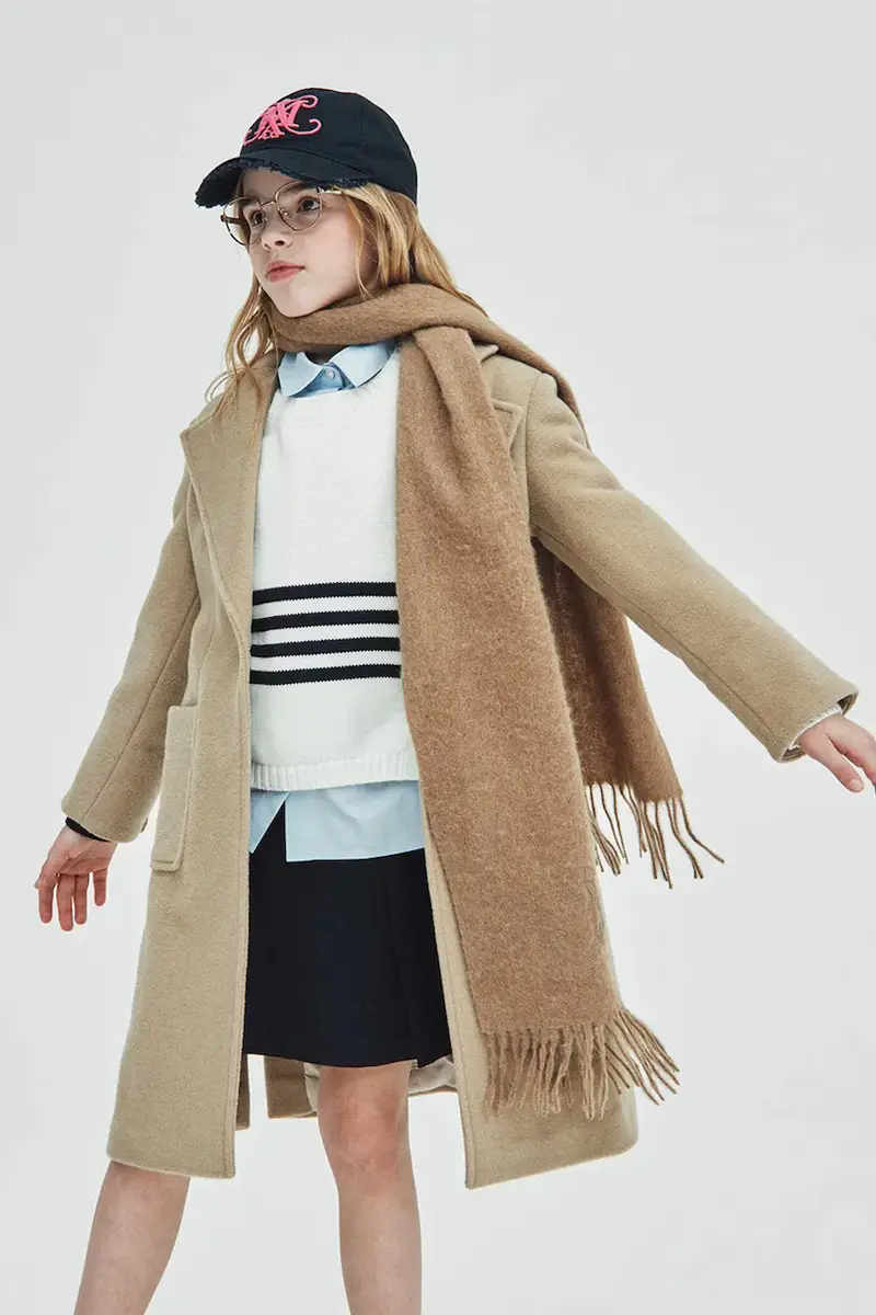 . sciarpa MAXR3F SCARF colore beige MX0246