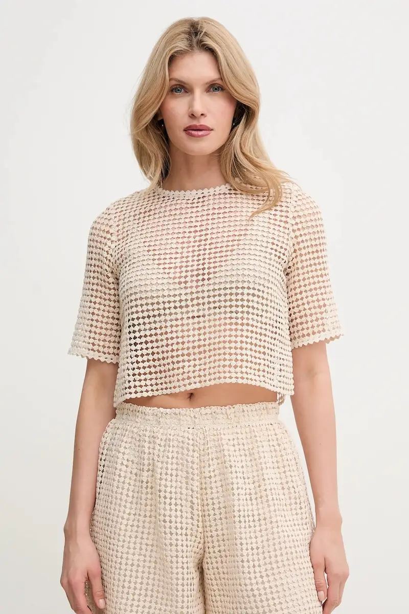 MAX&Co T-shirt Donna Beige 2213012