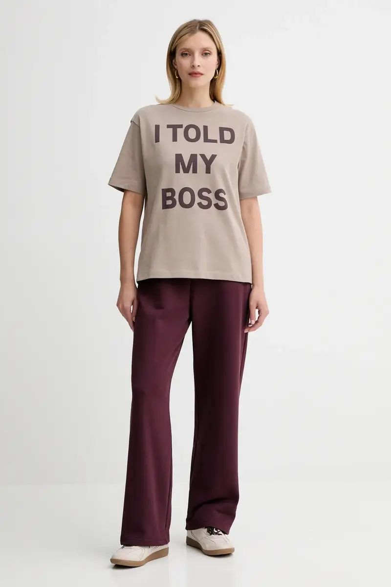 MAX&Co T-shirt Donna Beige 3765152 miniatura 2