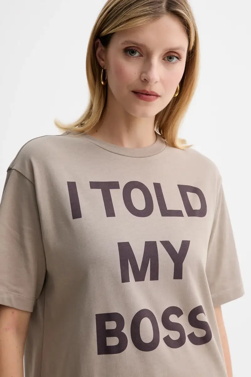 MAX&Co T-shirt Donna Beige 3765152 miniatura 4