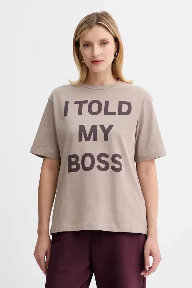 MAX&Co T-shirt Donna Beige 3765152